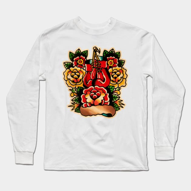 Boxing gloves Long Sleeve T-Shirt by Don Chuck Carvalho